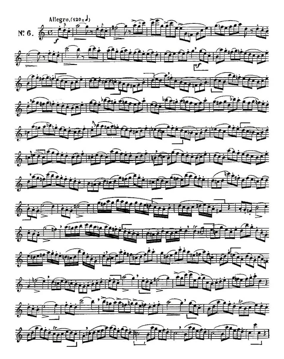 Klose Etudes Chantantes Pour Saxophone（KLOSE的15首练习曲集）