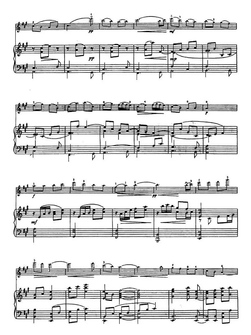 良宵（小提琴+钢琴伴奏）