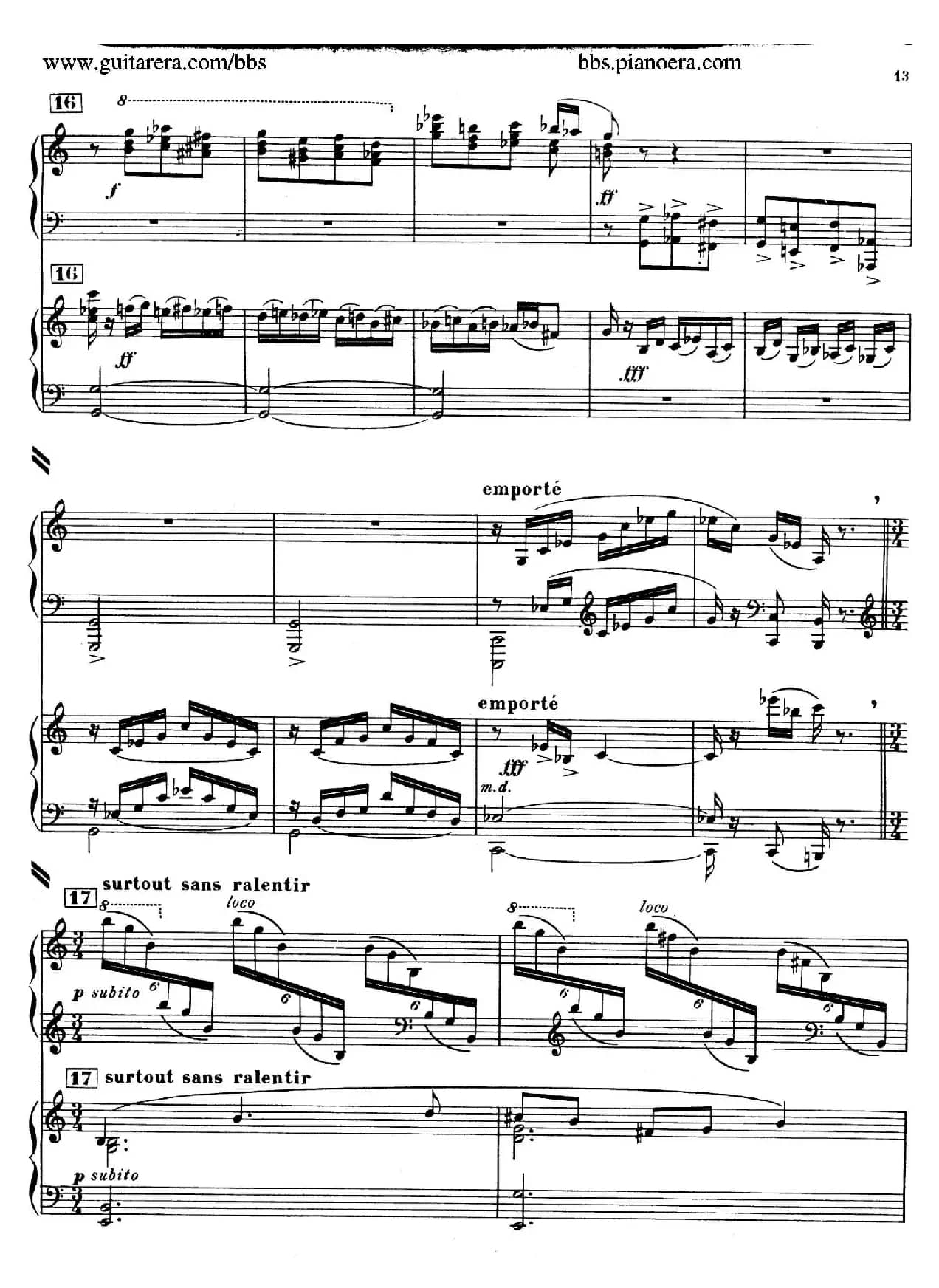 Piano Concerto in c-sharp Minor （升c小调钢琴协奏曲·第一乐章）