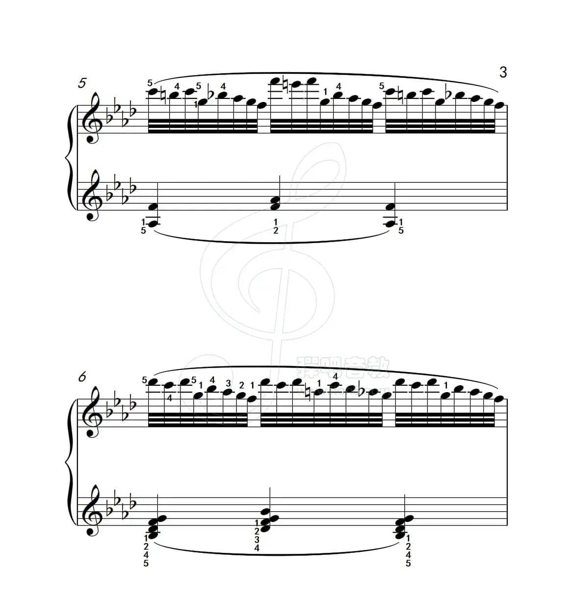 练习曲 13（克拉莫钢琴练习曲60首）