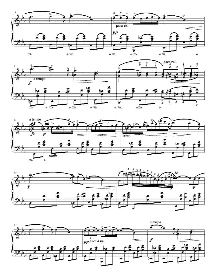 降E大调夜曲（Op.9-2）