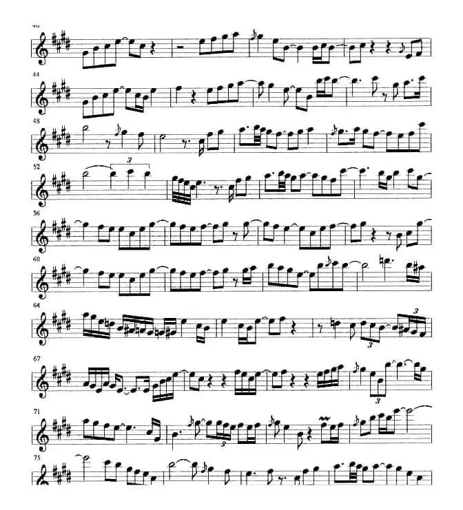 快乐生活（高音萨克斯独奏）