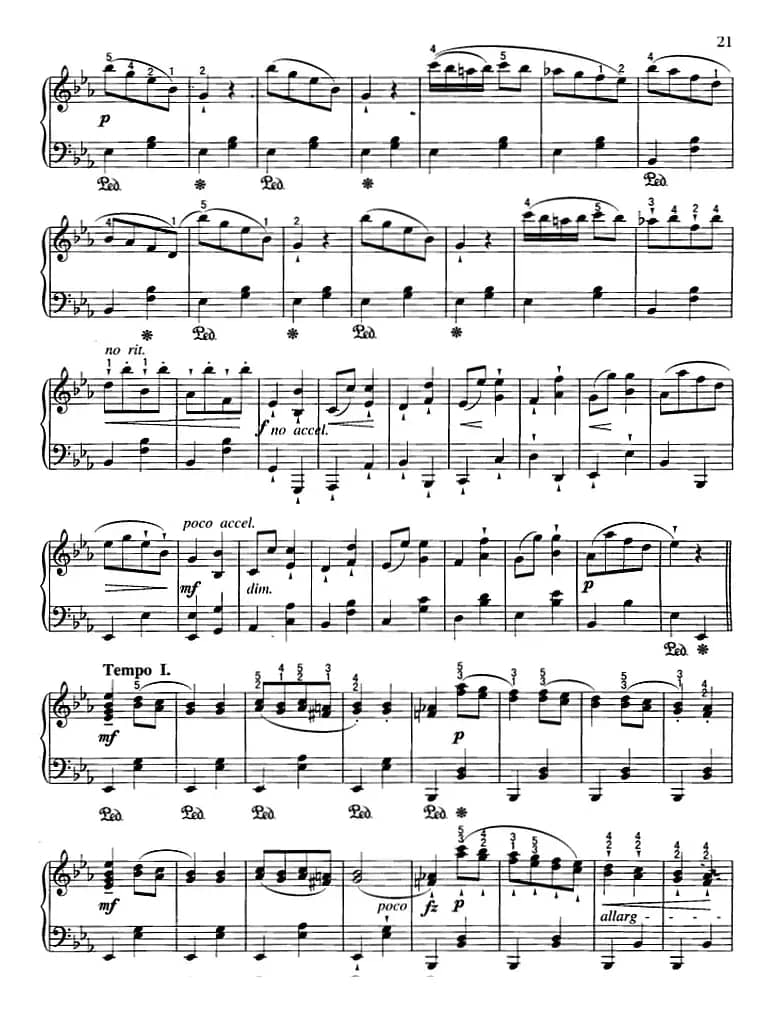 不可不弹的世界钢琴名曲：埃科塞斯舞曲