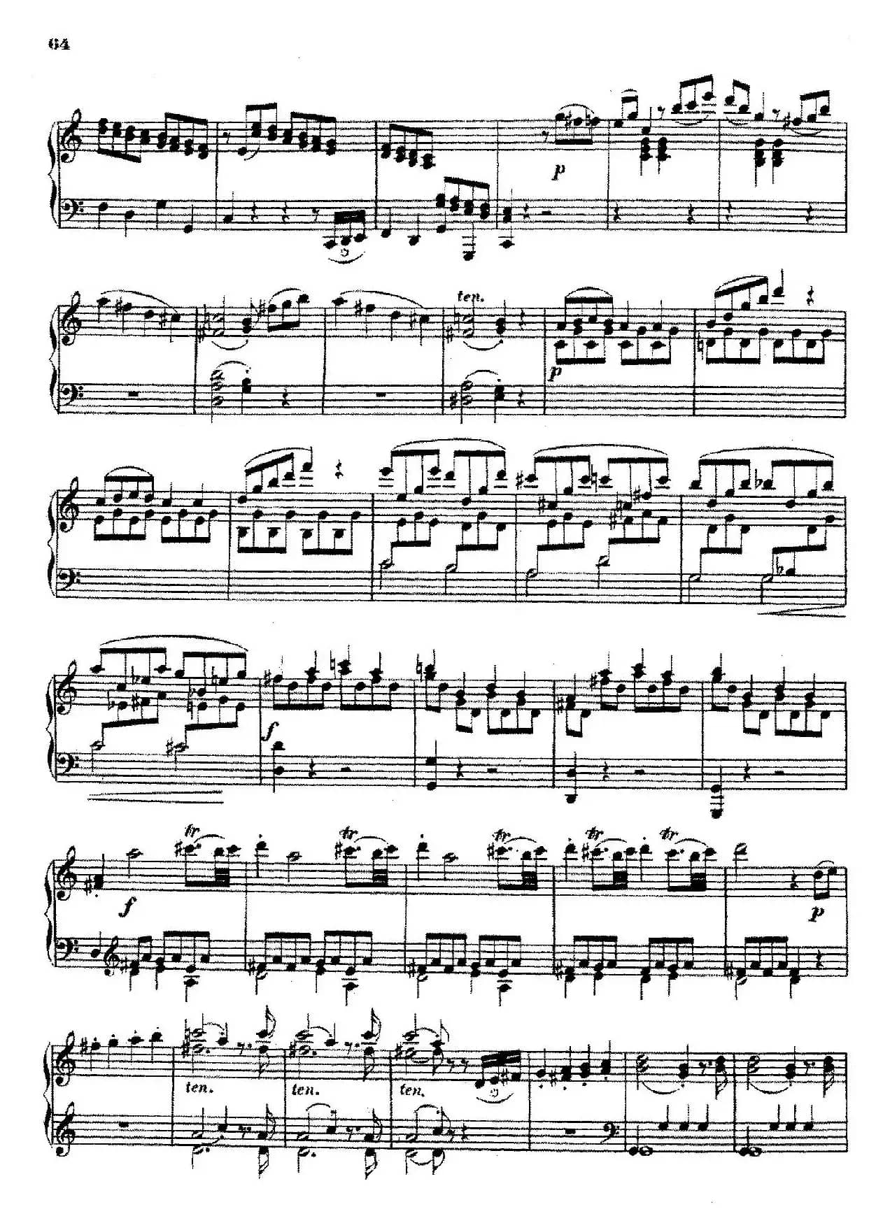 Piano Sonata No.4 in C Major Op.38(C大调第四钢琴奏鸣曲)
