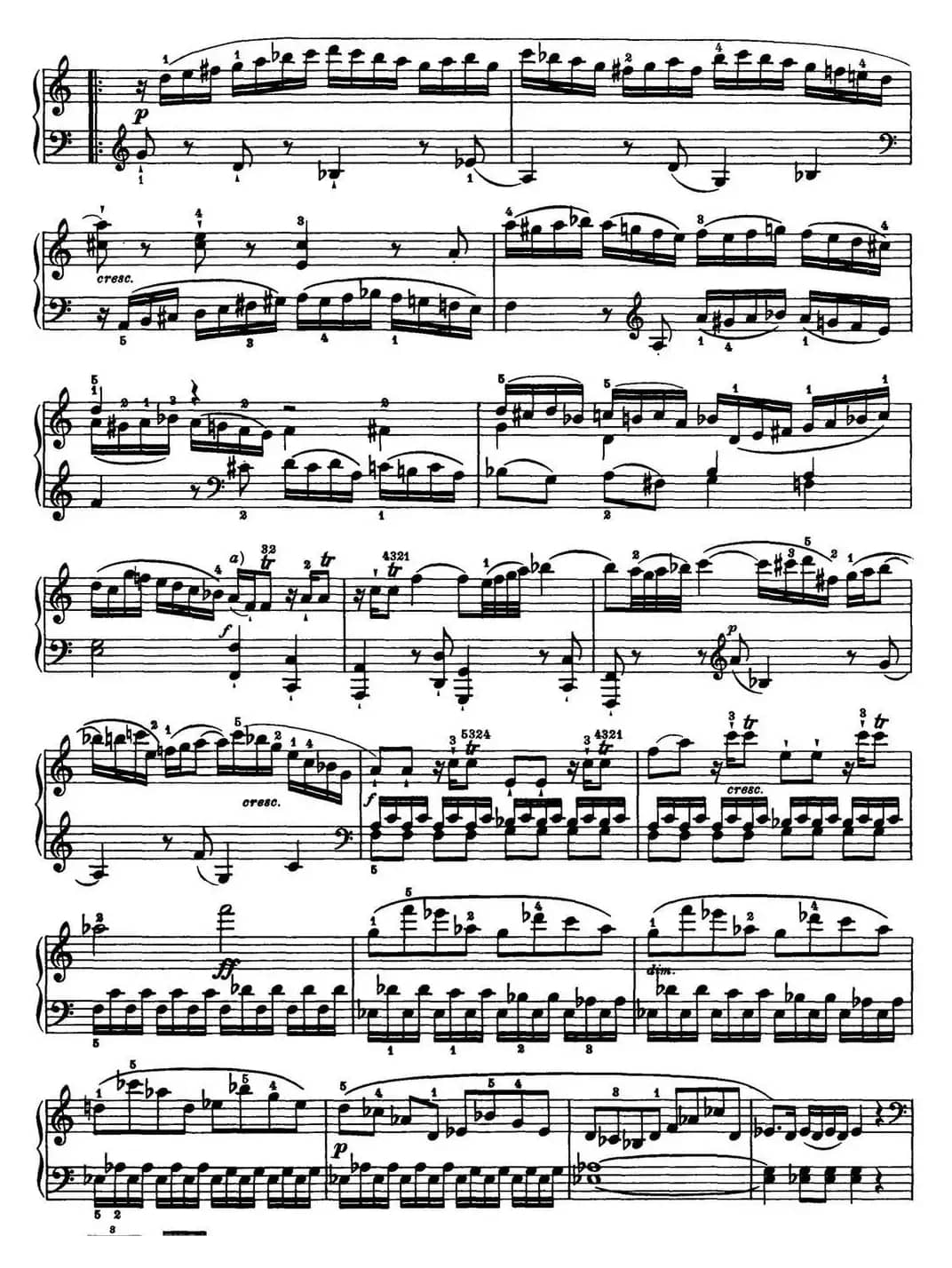 海顿 钢琴奏鸣曲 Hob XVI 50 in C major