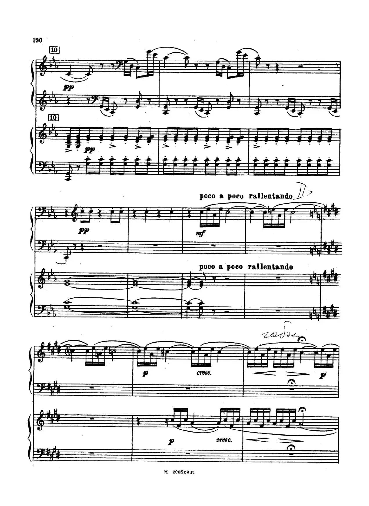 交响舞曲 Symphonic Dance Op.45（双钢琴）