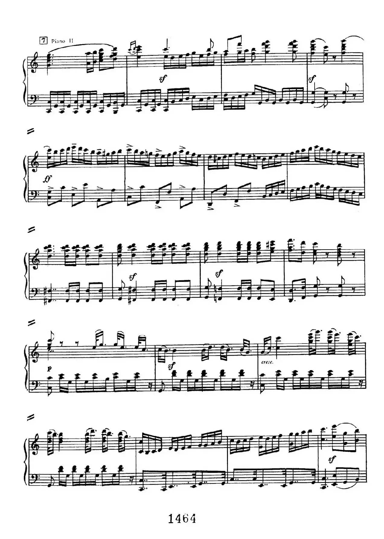 Triple Concerto in C Major Op.56(C大调三重协奏曲·双钢琴·Ⅲ)