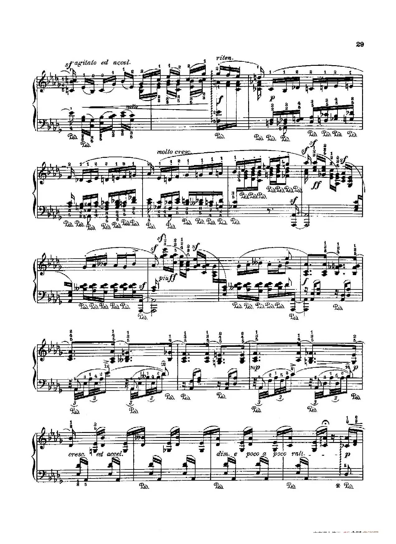 53首以肖邦练习曲为素材而作的练习曲（No.5）