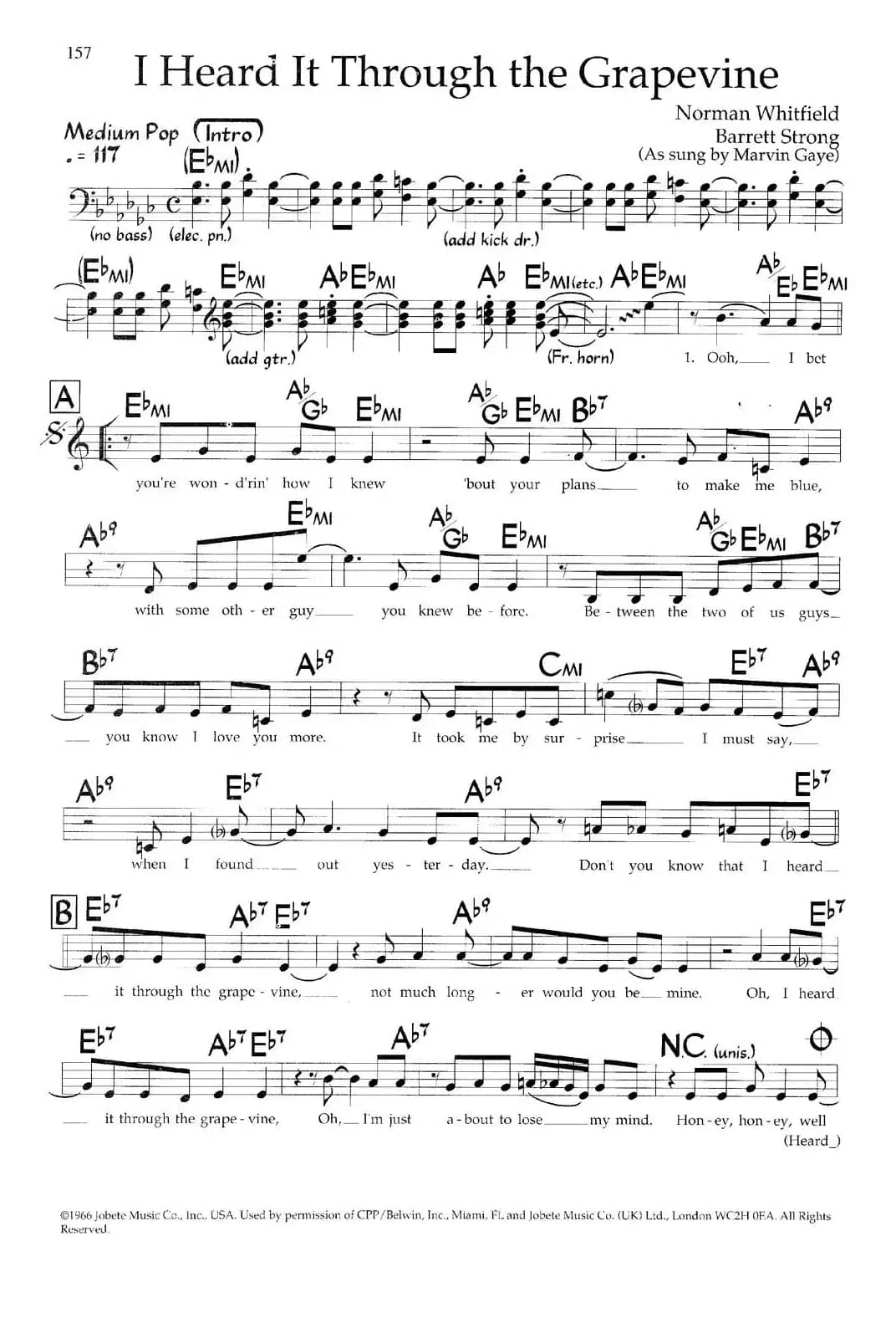 I Heard It Throngh the Grapevine