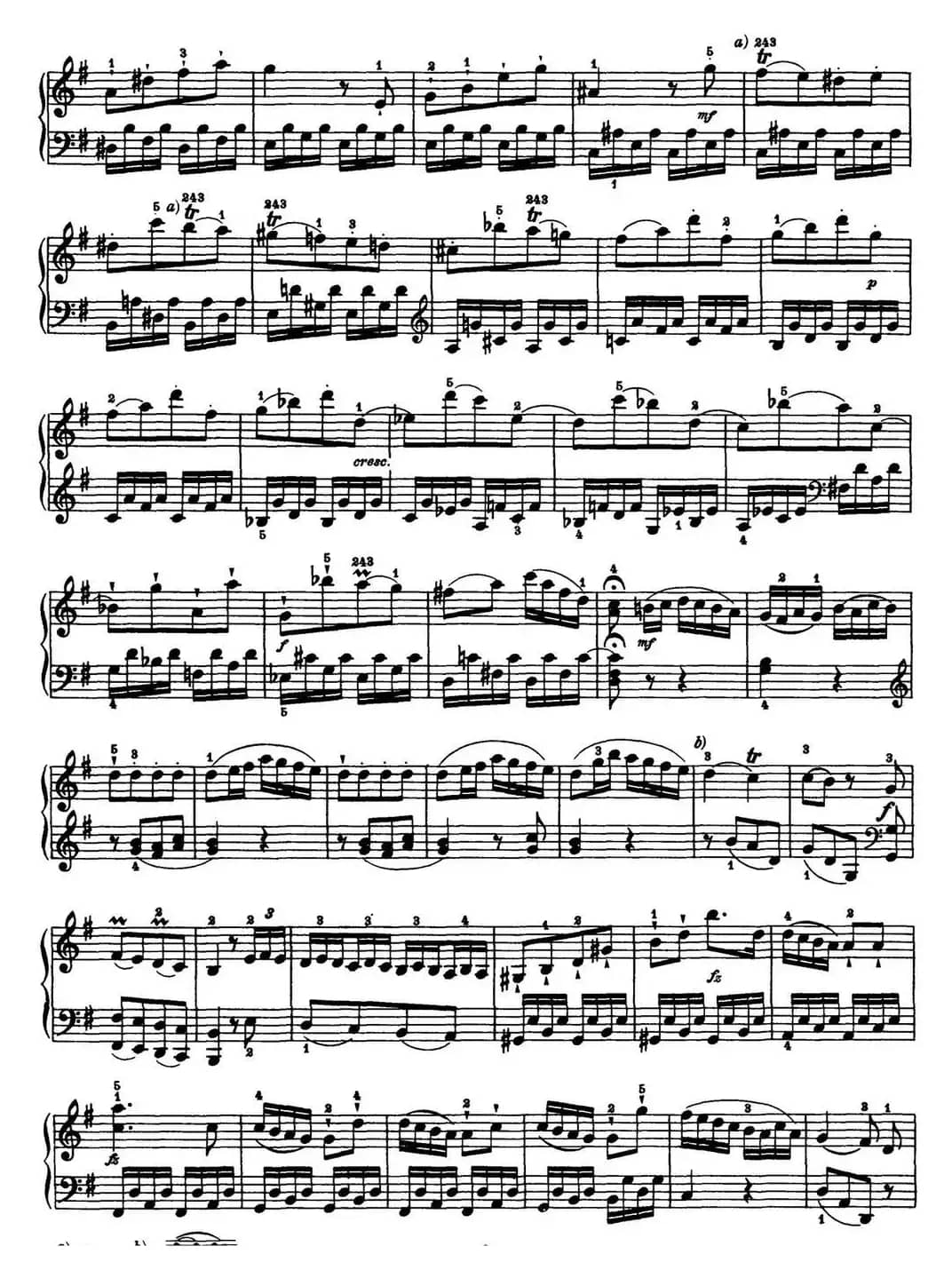 海顿 钢琴奏鸣曲 Hob XVI 27 in G major