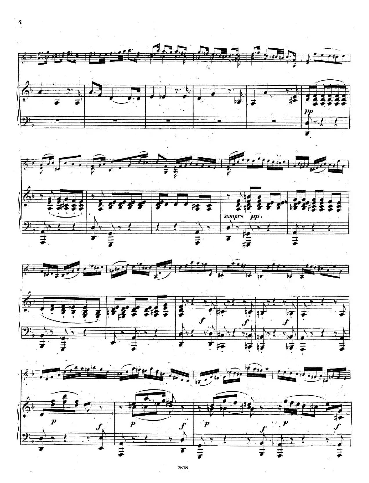 CHACONNE（恰空舞曲）（门德尔松改编版）