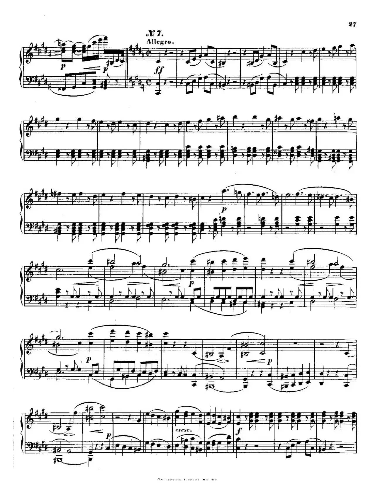 Quartet No.14(升c小调第十四弦乐四重奏钢琴版)