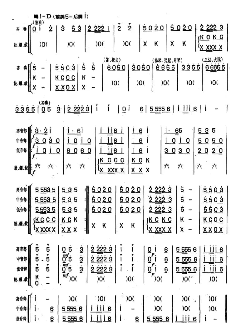 闽海渔歌（组曲）（福建民乐合奏）