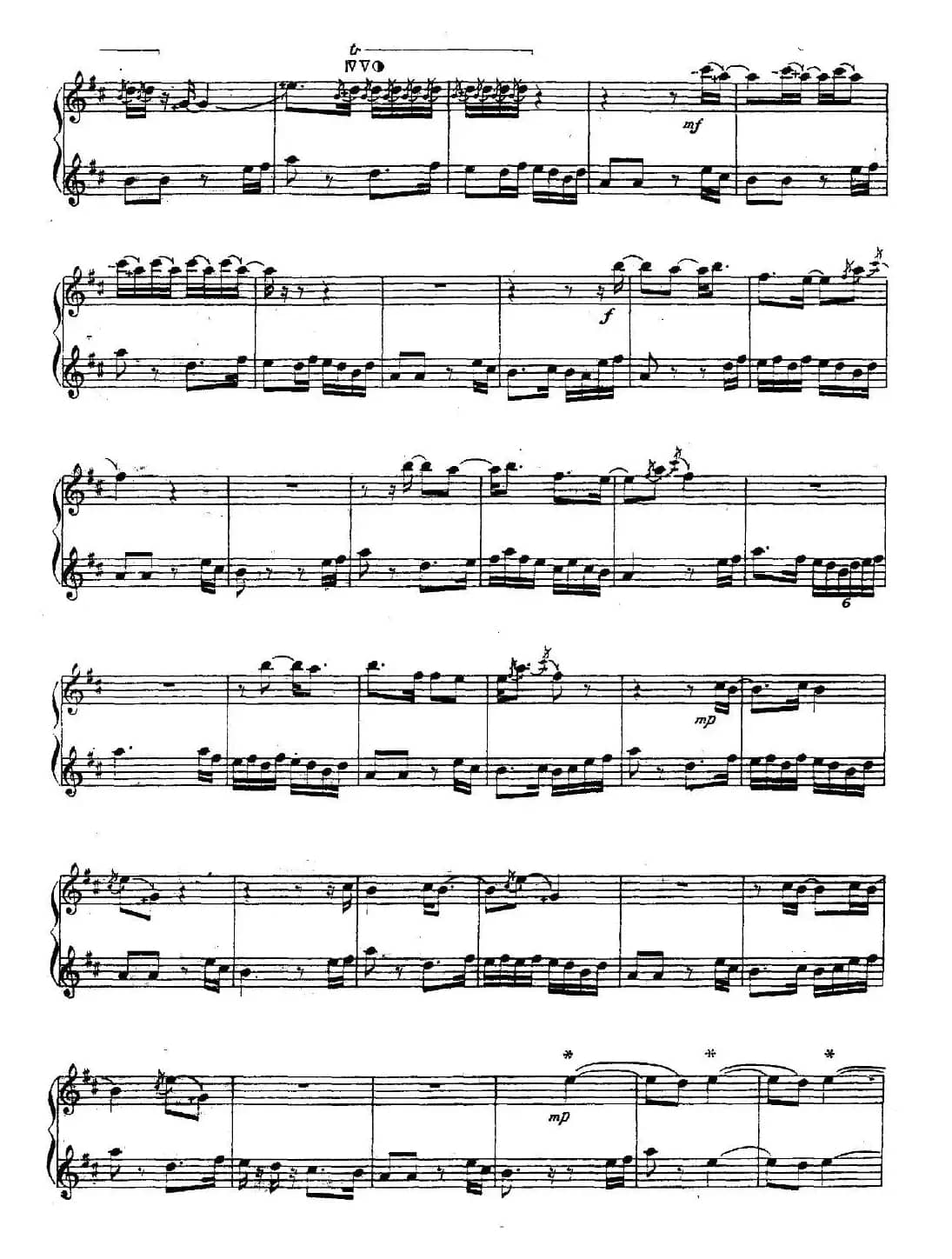 百鸟音（笛子+笙、五线谱）