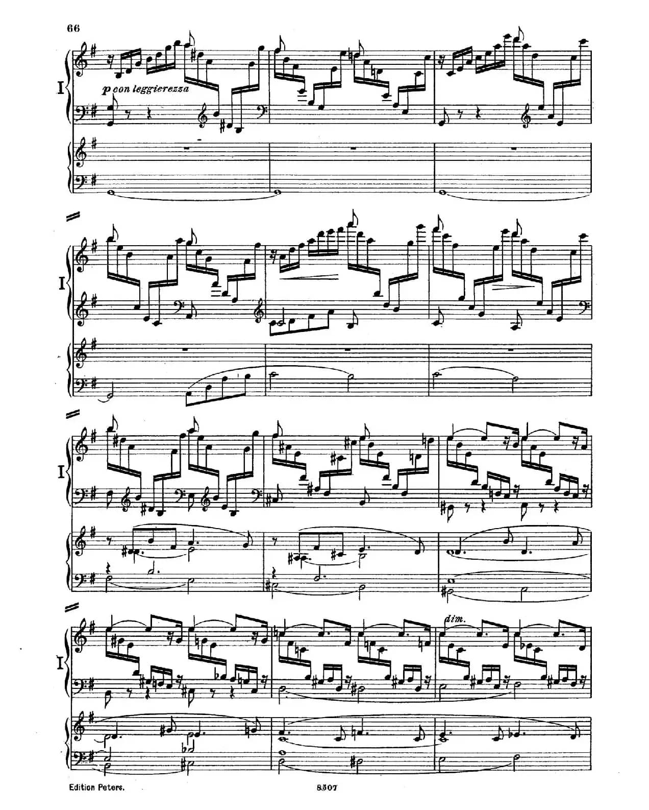 Piano Concerto in E Major Op.59(E大调钢琴协奏曲·双钢琴·第四乐章)