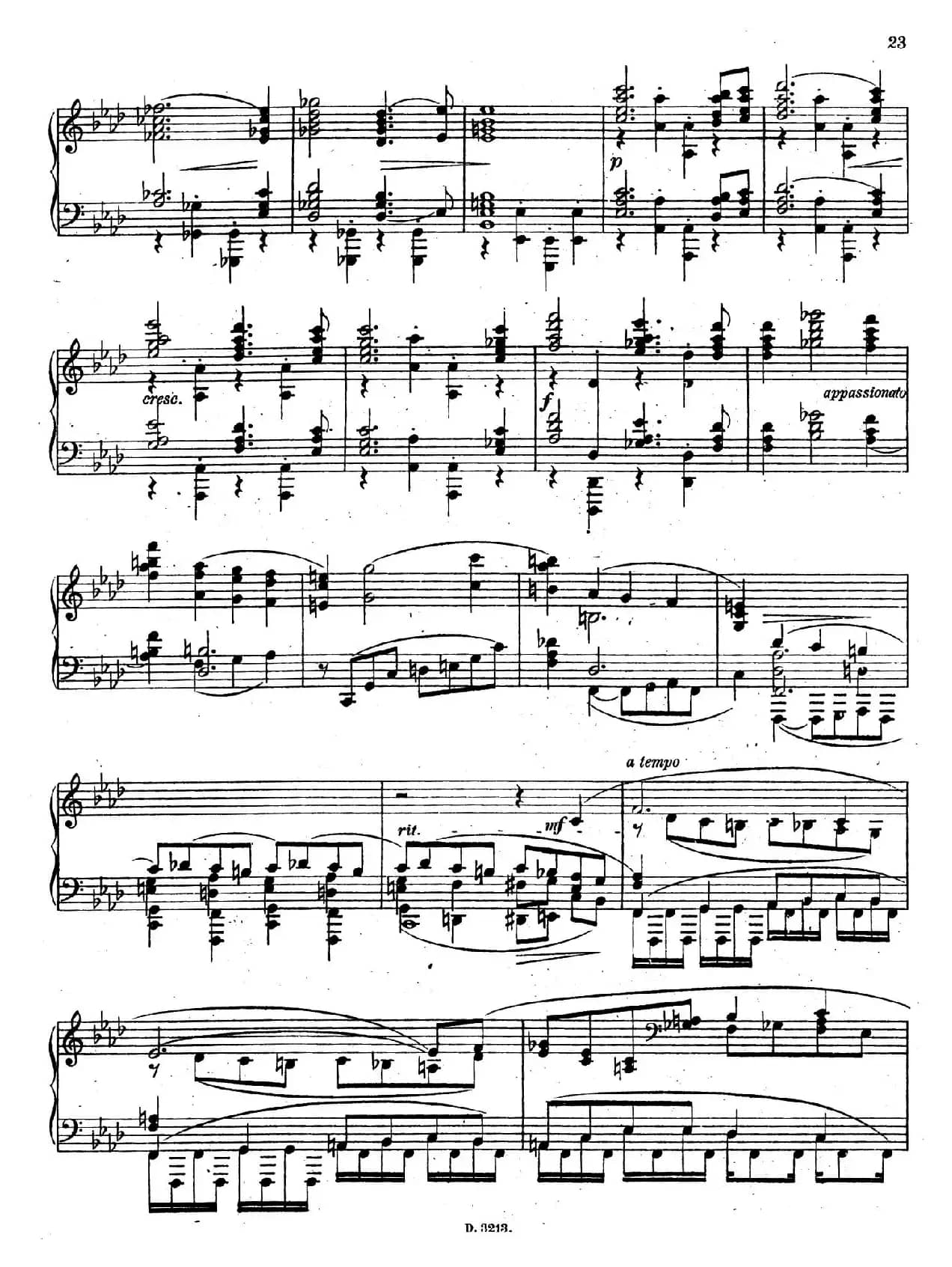 Four Pieces 4首小品 Op.2（Ⅲ）