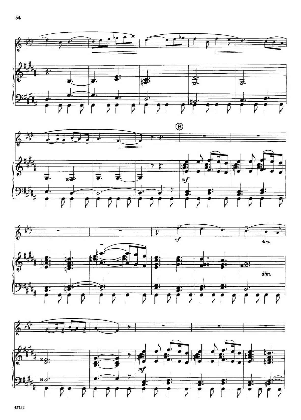 15首古典萨克斯独奏曲：12、The Old Castle（中音萨克斯+钢琴伴奏）