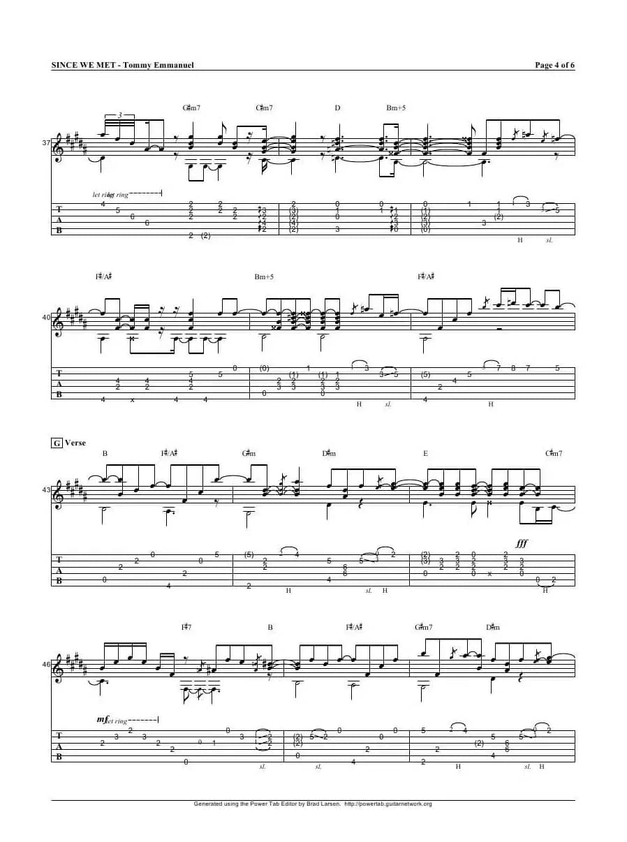 tommy emmanuel：since we met（指弹吉它）