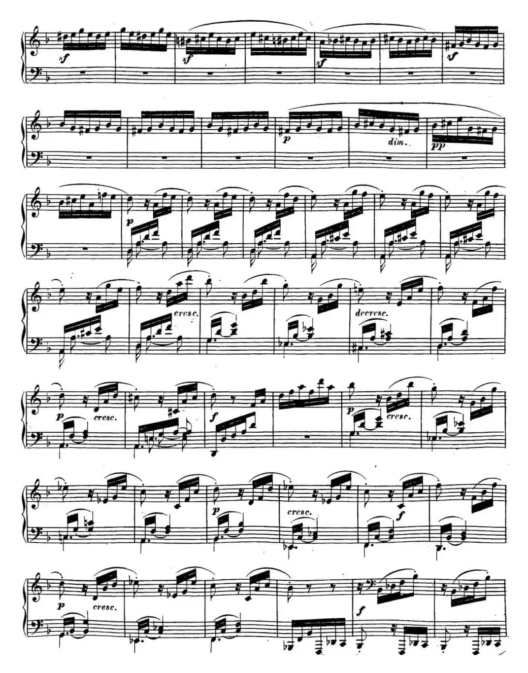 贝多芬钢琴奏鸣曲17 暴风雨 d小调 Op.31 No.2 D minor