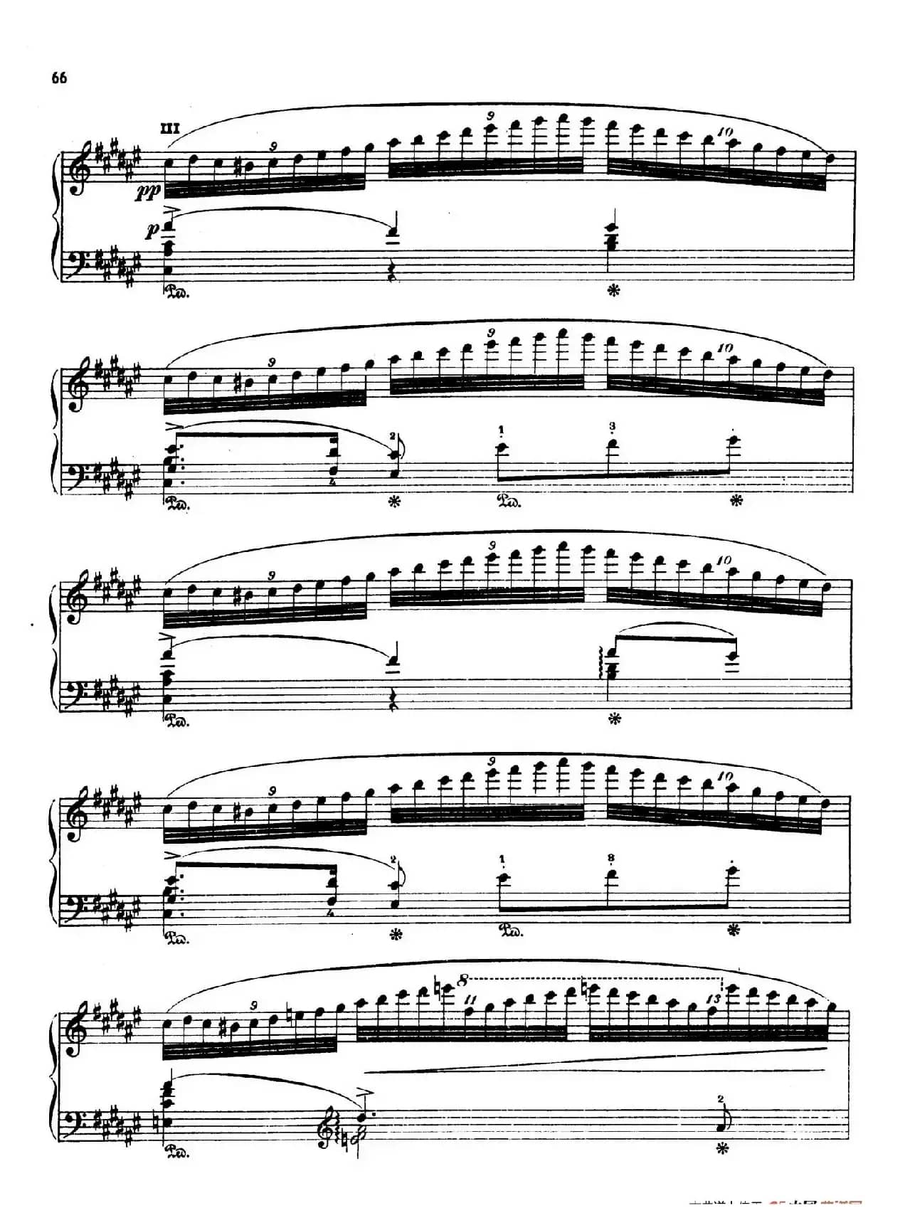 24 Characteristic Pieces Op.36（24首性格小品·13）