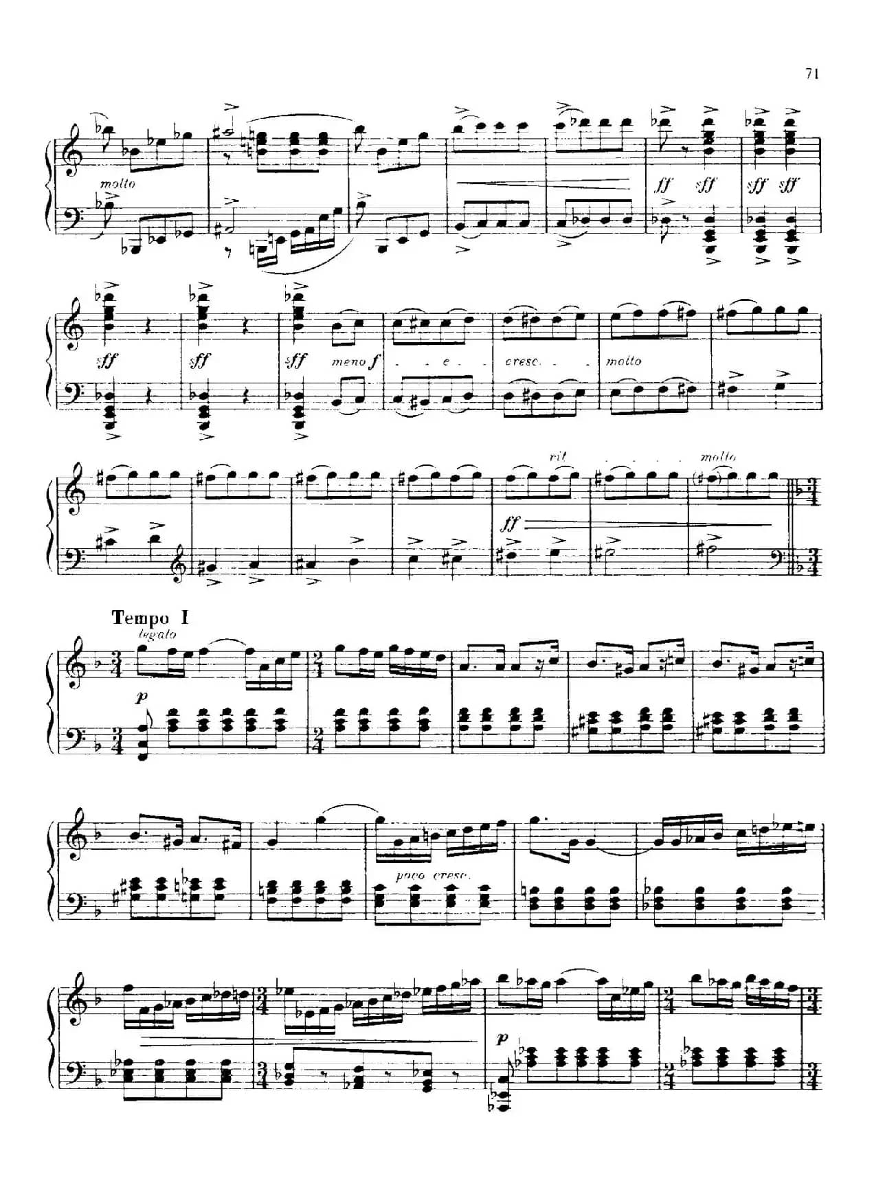 Piano Sonata No.3 in F Major Op.46（F大调第三钢琴奏鸣曲·Ⅰ）