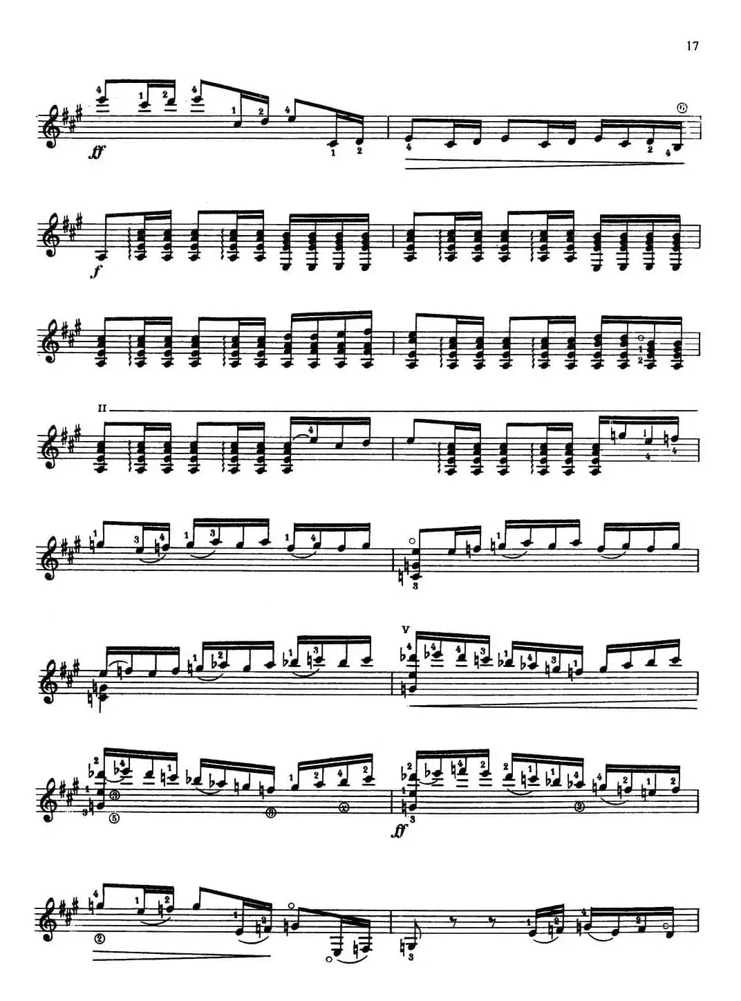 Joaquin Rodrigo Music for Guitar（罗德里戈吉他音乐P12-21）（古典吉他）