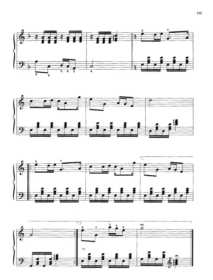 110首中国民歌钢琴小曲集：一朵红花山顶上开