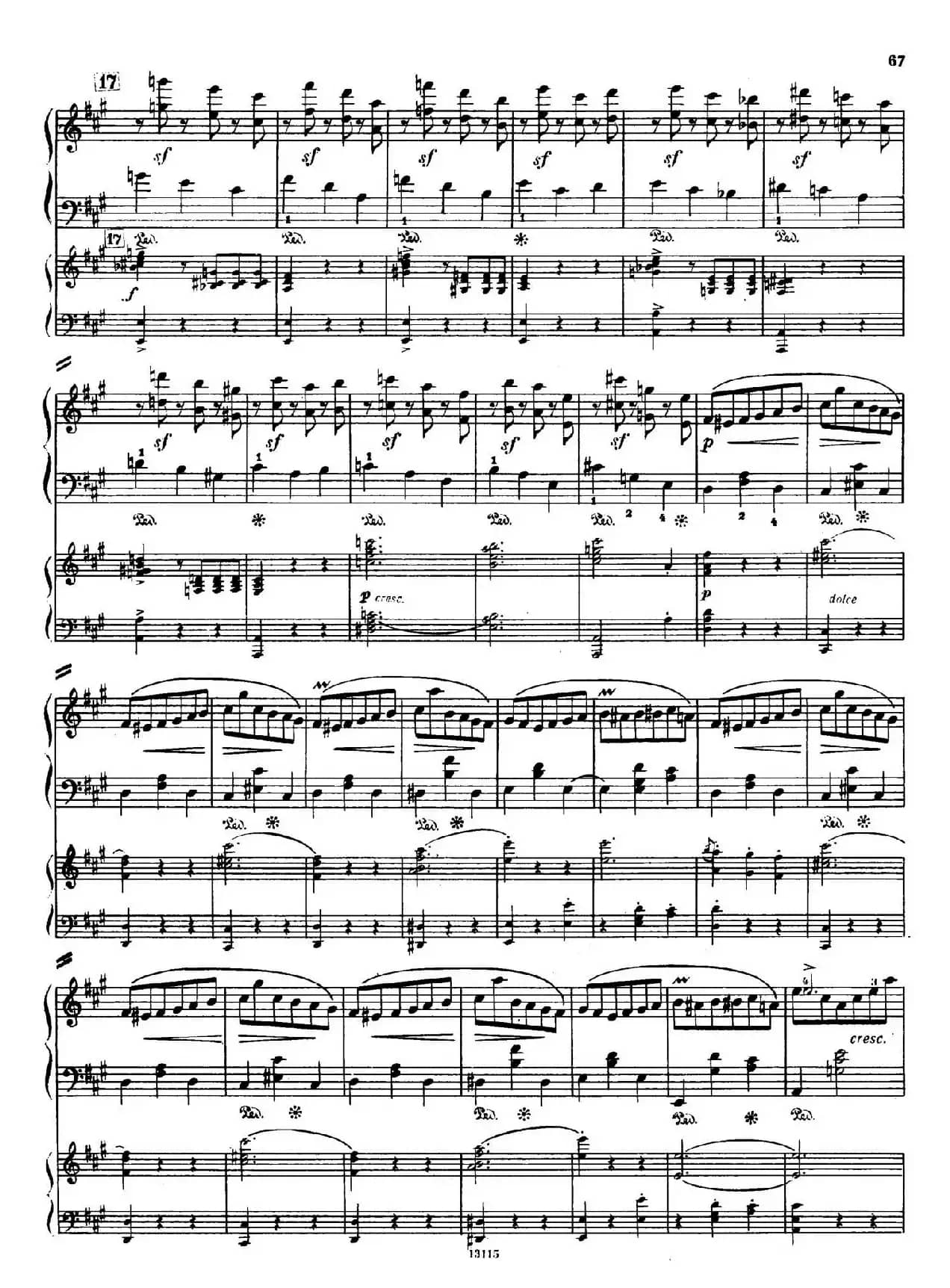 Piano Concerto in a Minor Op.54（a小调钢琴协奏曲·双钢琴）