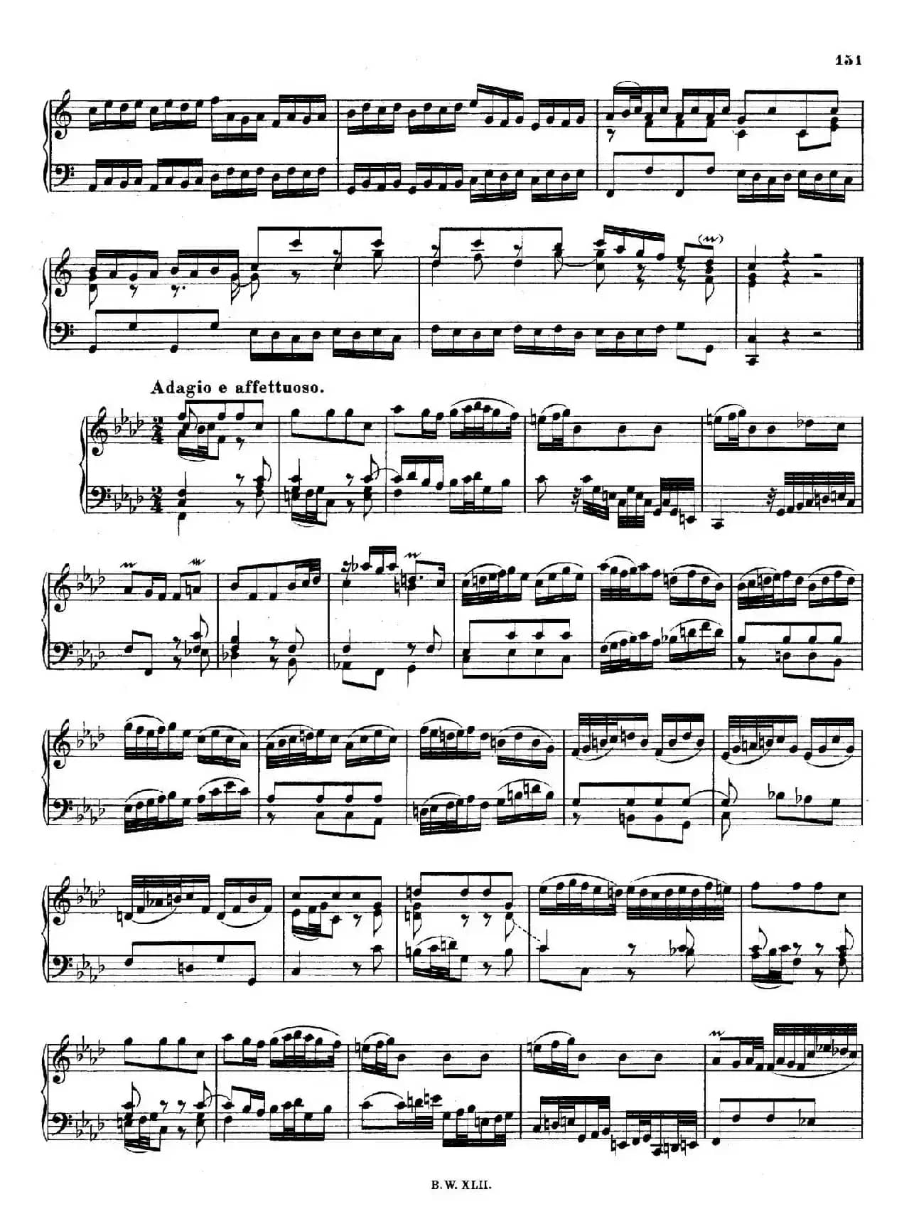 16 Concertos BWV 972-987(十六首为独奏古钢琴而作的协奏曲)(P91——100)