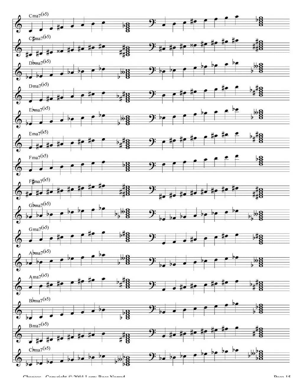 Changes（爵士乐和弦教材）（P1-20）