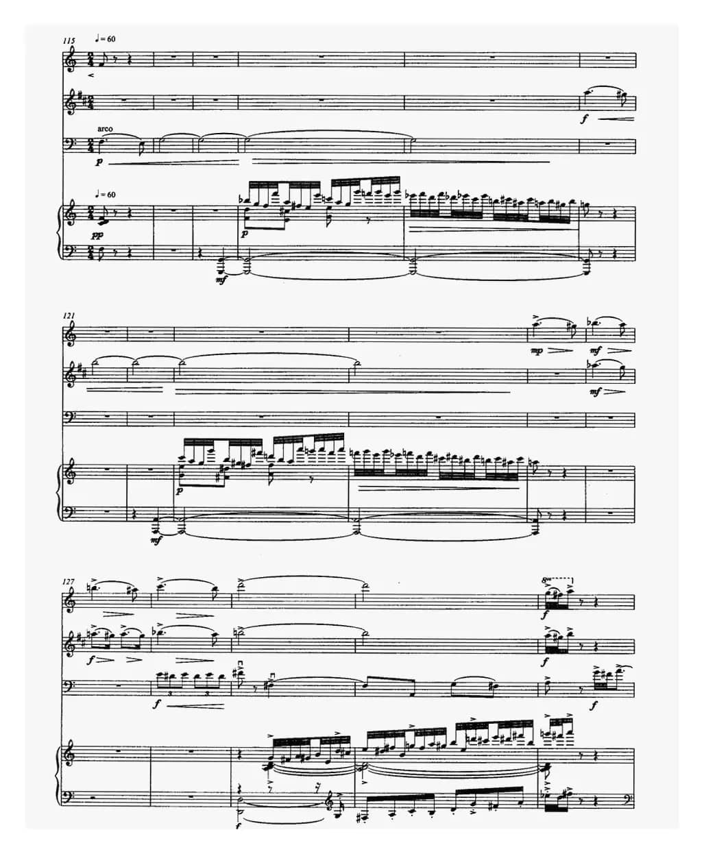 雨打芭蕉（长笛+单簧管+大提琴+钢琴）