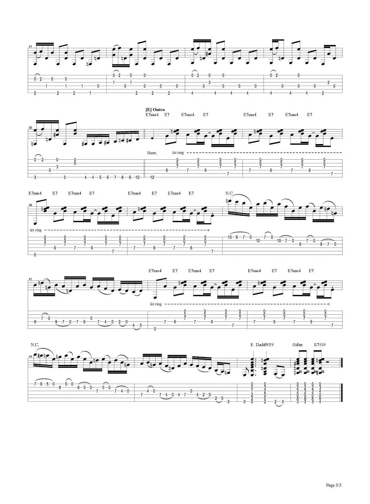 tommy emmanuel：i go to rio（指弹吉他）