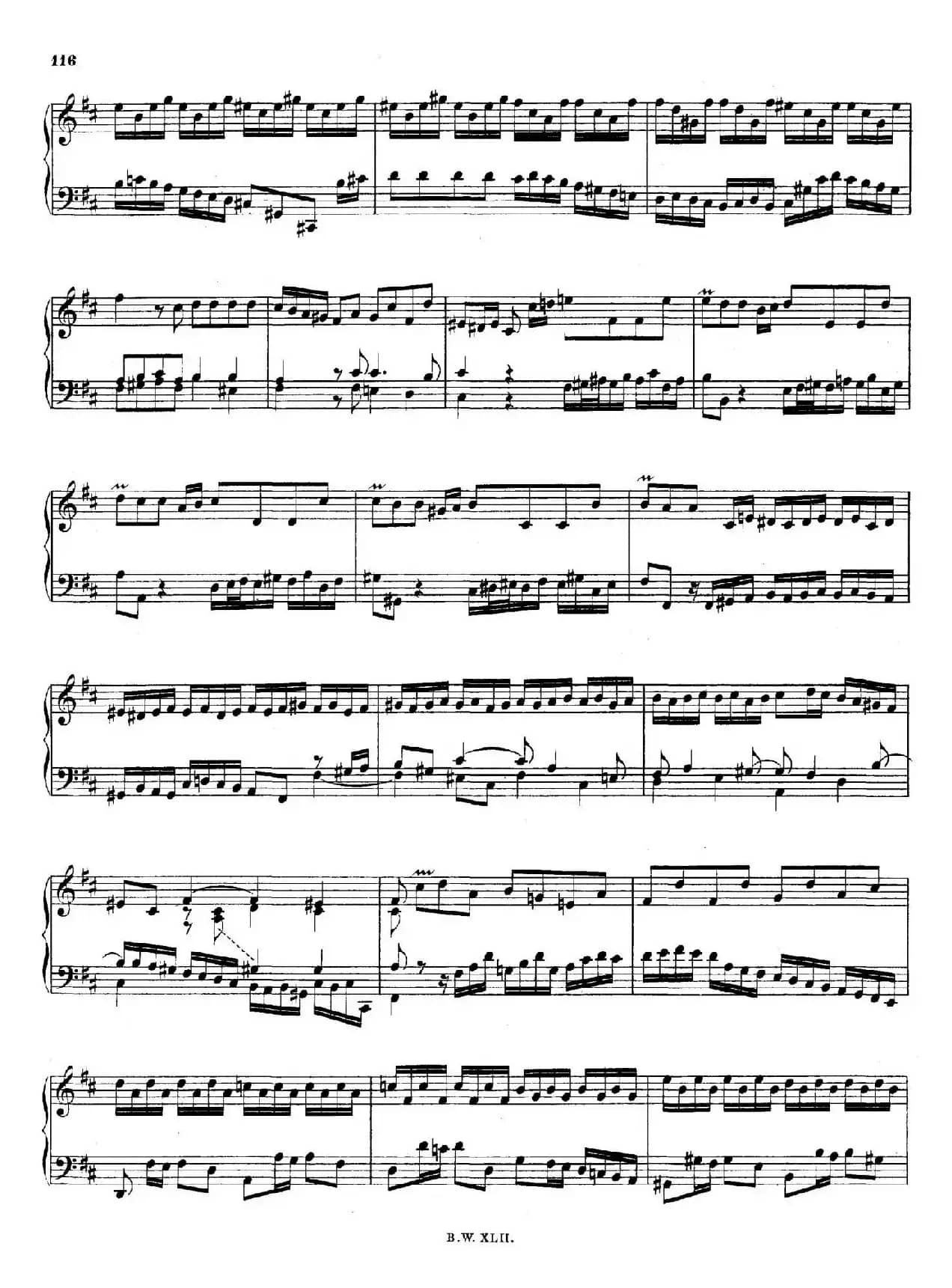 16 Concertos BWV 972-987（十六首为独奏古钢琴而作的协奏曲）（P51——60）