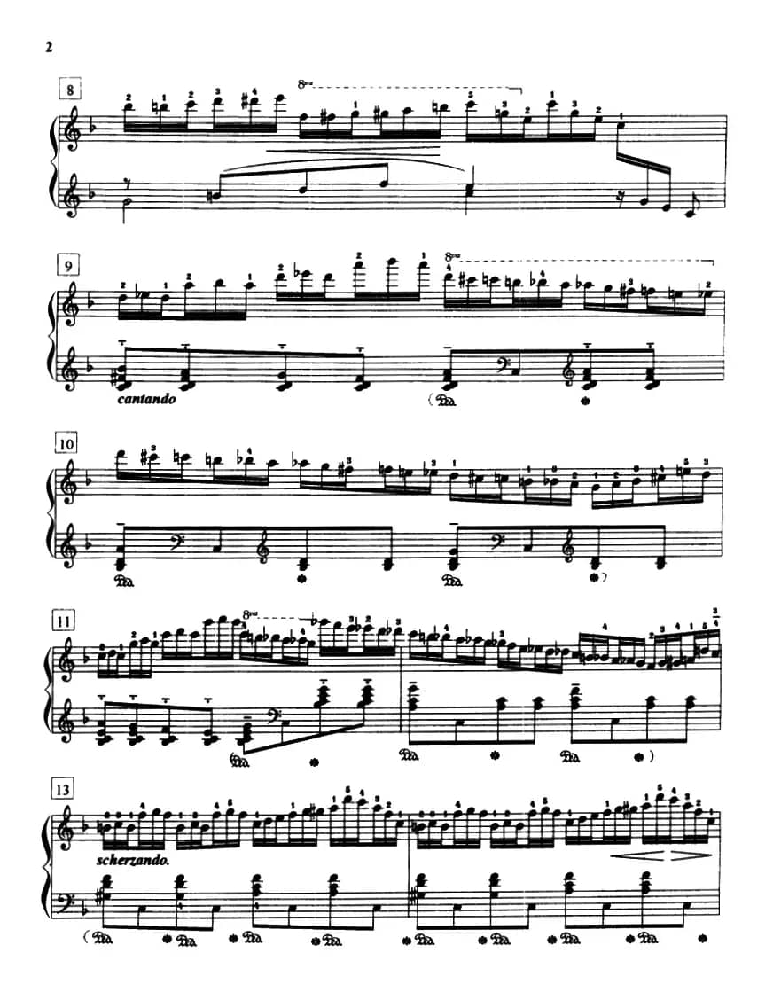 莫什科夫斯基练习曲（Op.72.No.6）