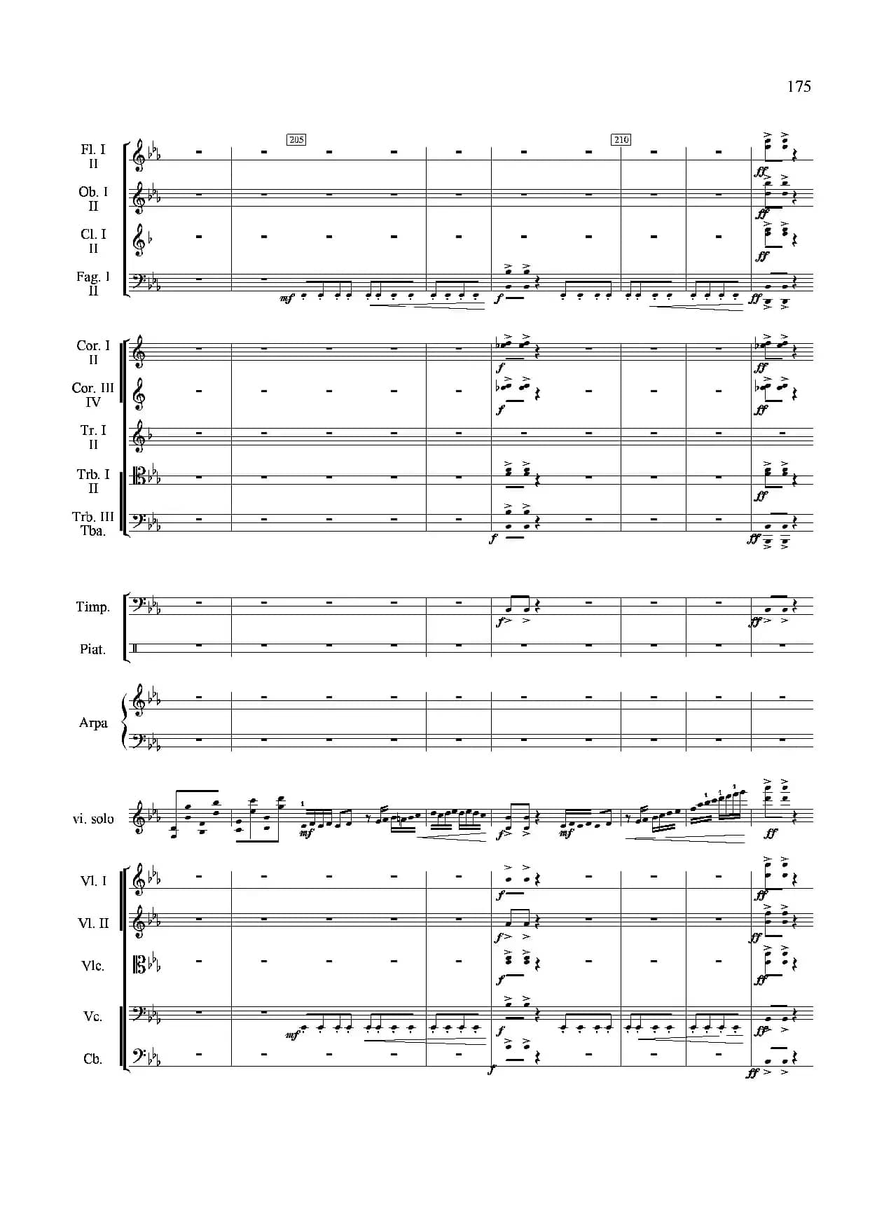 新生（小提琴协奏曲）（总谱）