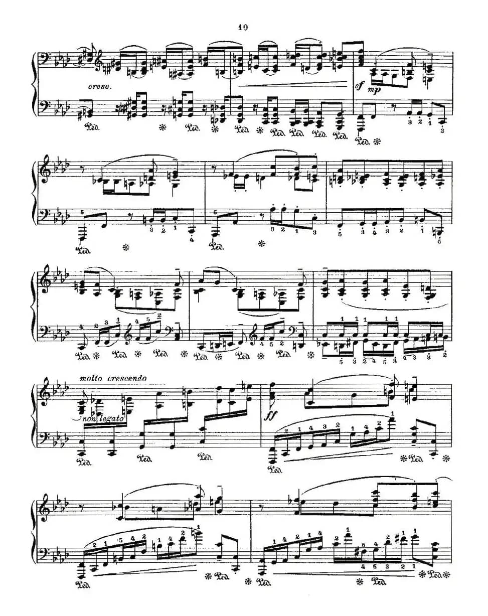 肖邦《练习曲》Fr.Chopin Op.25 No4-2