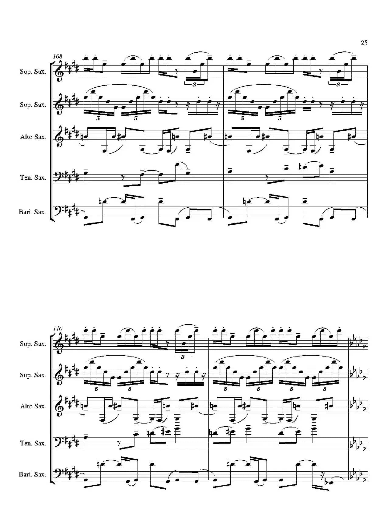 Tango（合奏总谱）