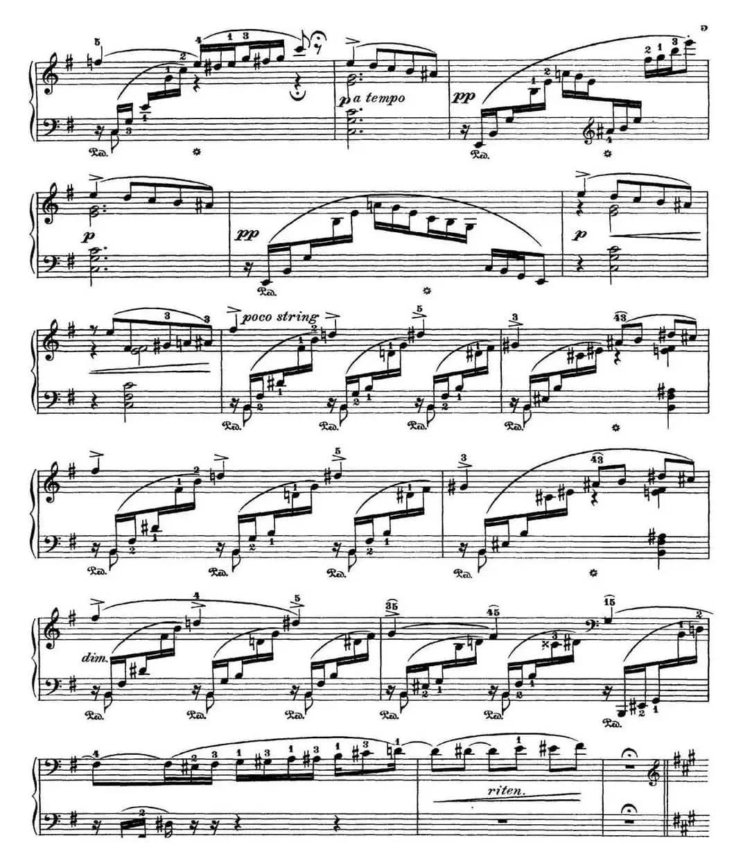 柴可夫斯基 四季 1月 壁炉边 A大调 At the Fireside A major