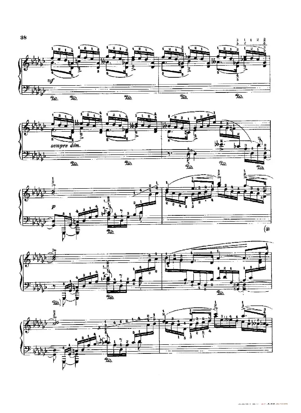 53首以肖邦练习曲为素材而作的练习曲（No.16A）