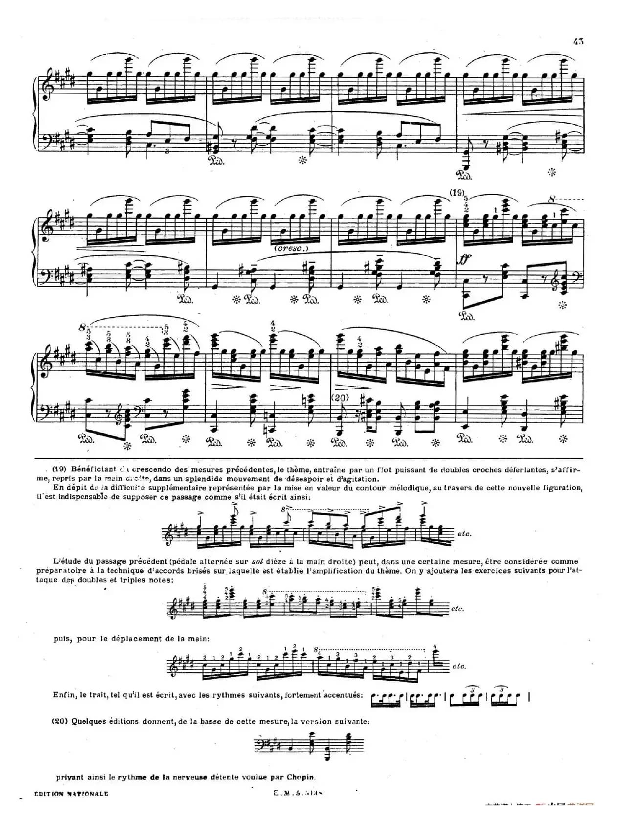 Ballade No.3 in A-flat Major Op.47（降A大调第三叙事曲）