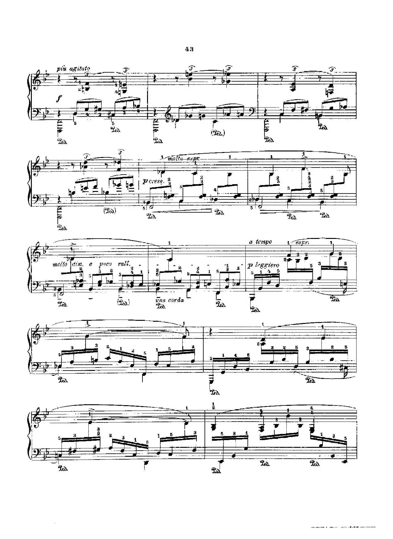 53首以肖邦练习曲为素材而作的练习曲（No.35）