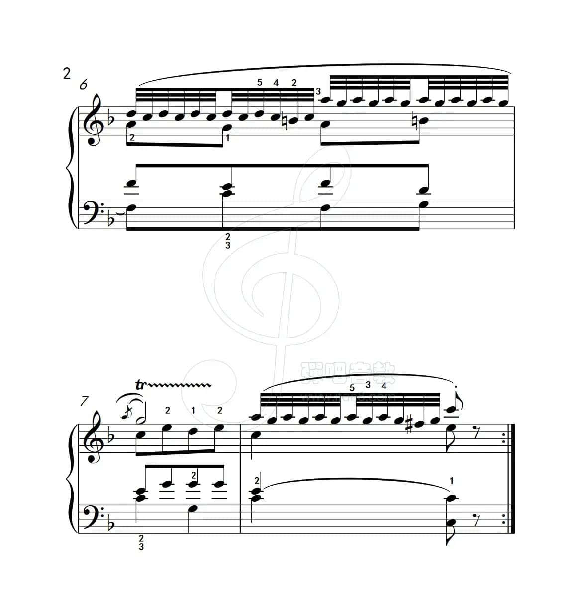 练习曲 14（克拉莫钢琴练习曲60首）