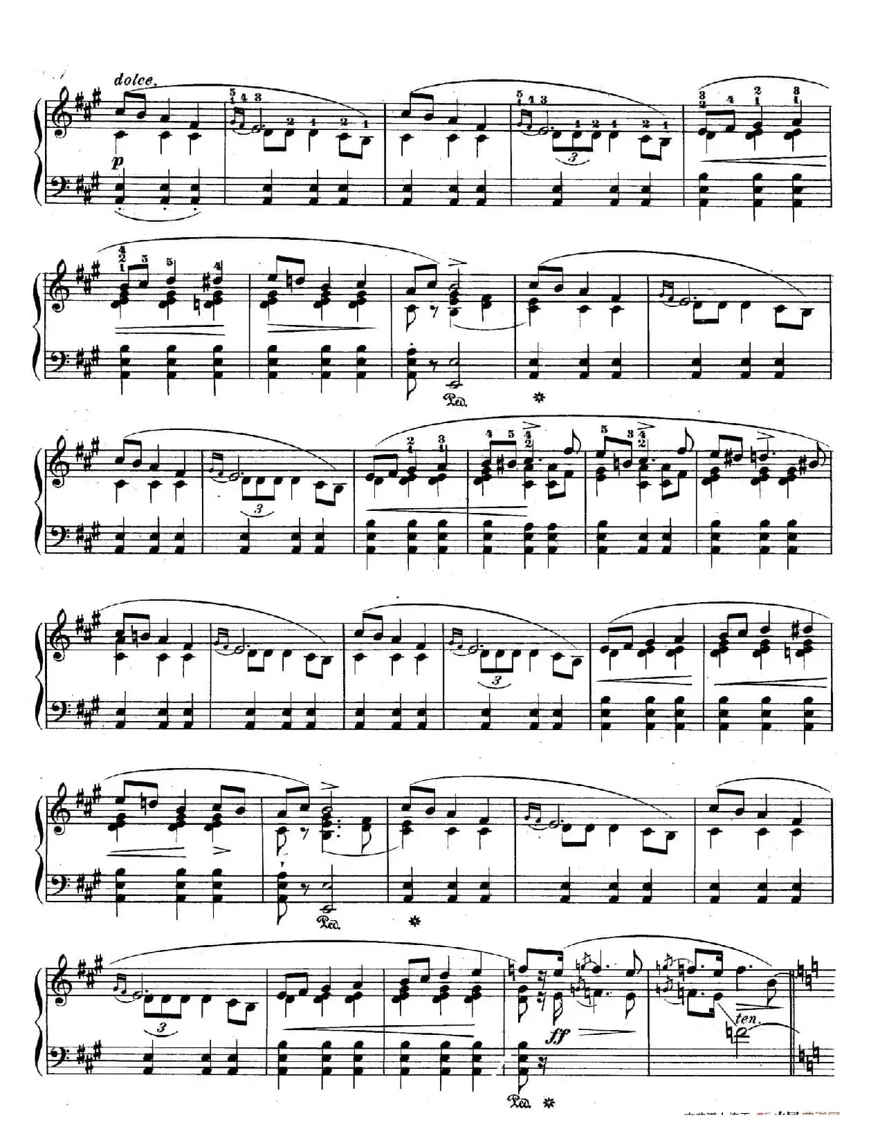 Quatre Mazurkas Op.17（4首玛祖卡舞曲·4）