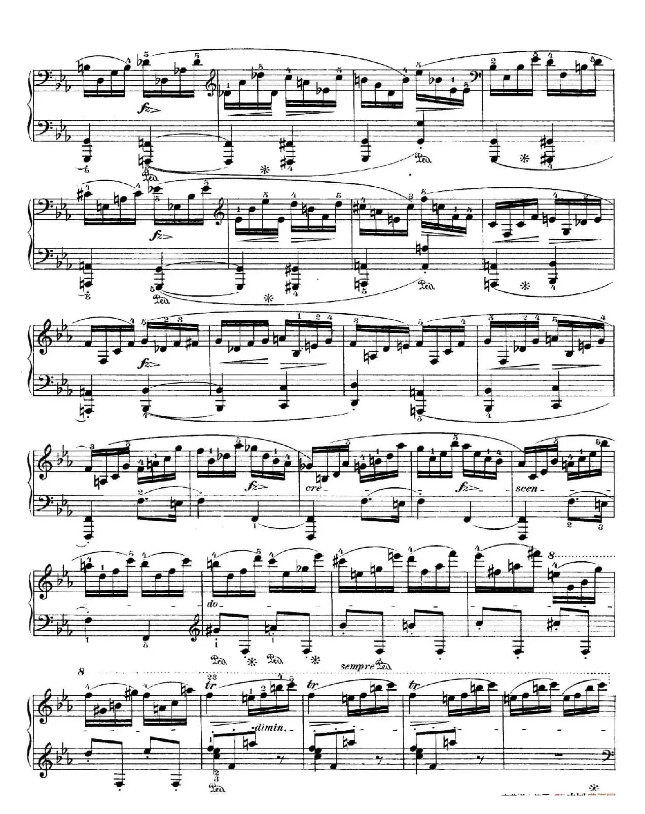 Rondo in E flat Major Op.16（降E大调回旋曲）