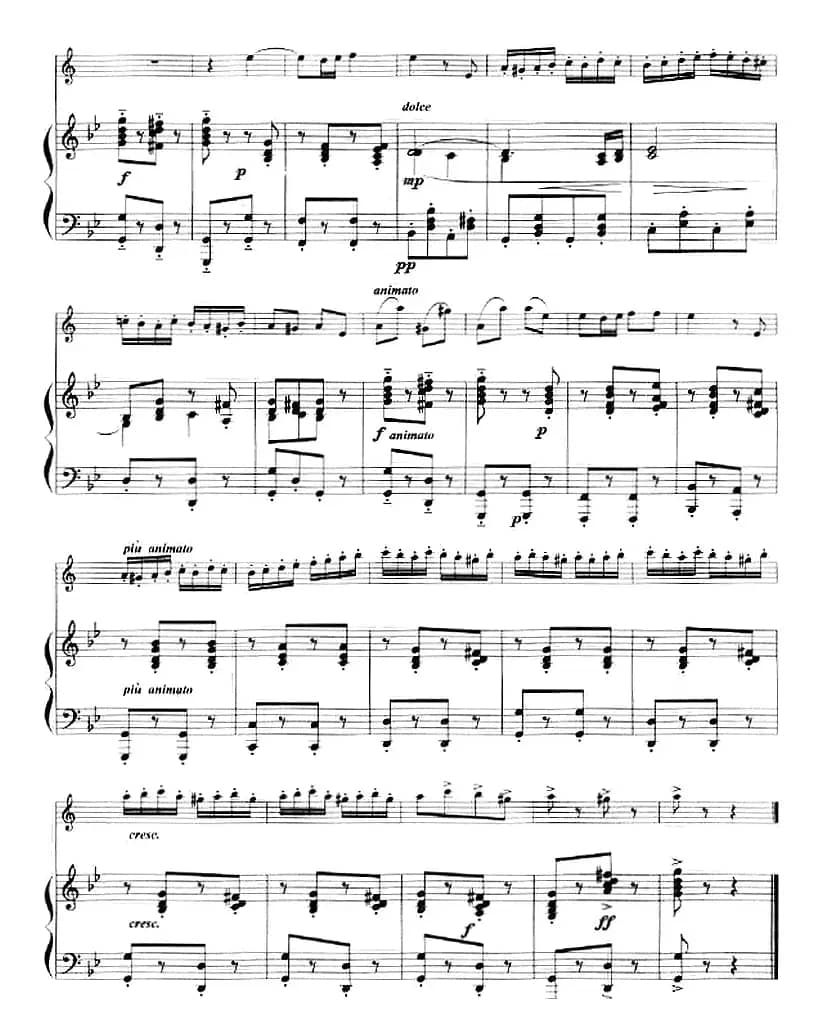 吉卜赛之歌（小号+钢琴伴奏）