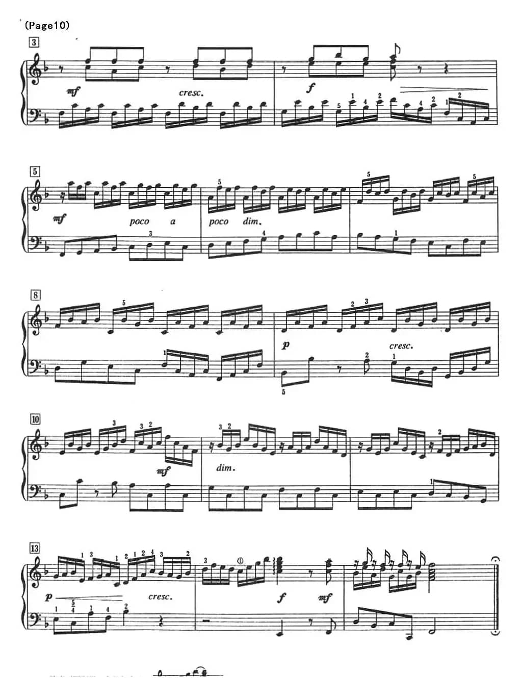 巴赫小前奏曲（NO.5-NO.8）