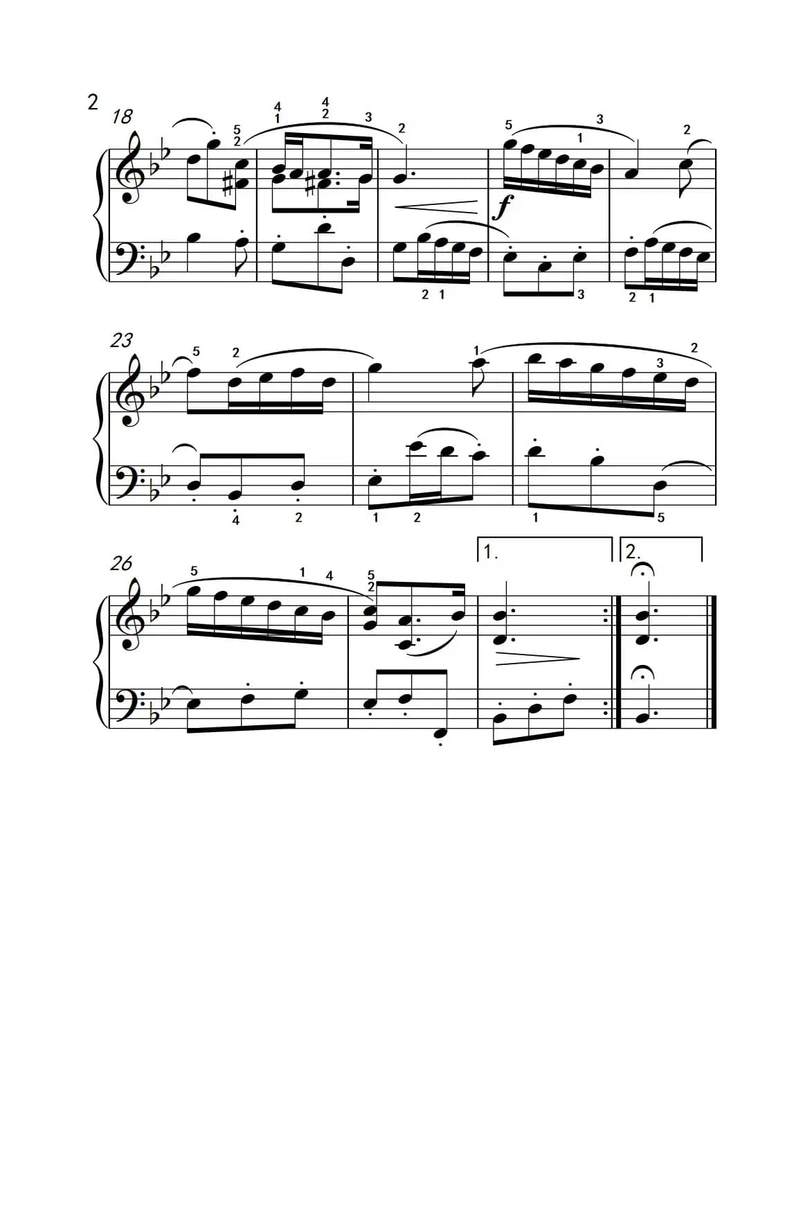 第三级 2.咏叹调（中央音乐学院 钢琴（业余）考级教程 1-3级）