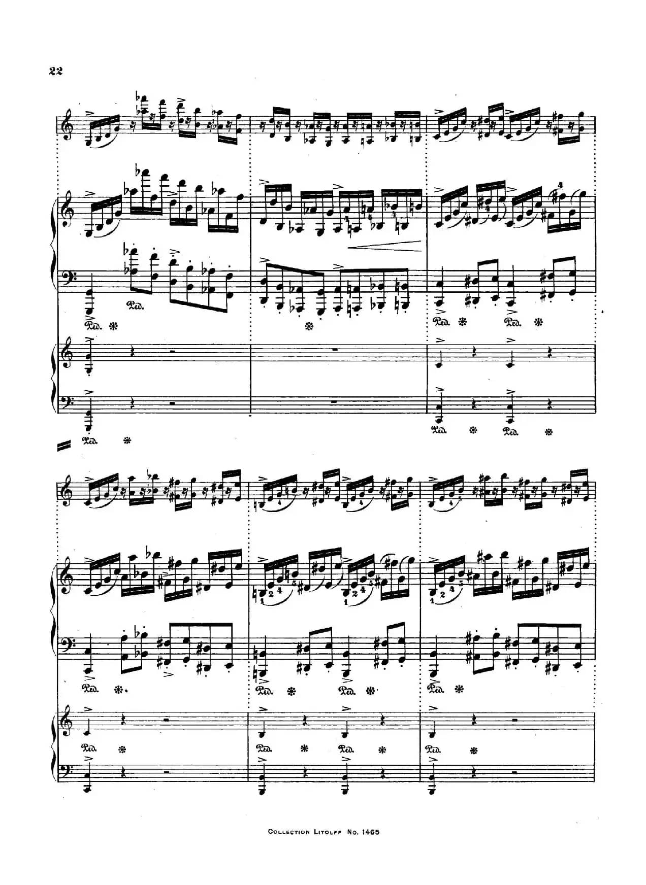 Piano Concerto No.1 in C Major Op.11,（C大调第一钢琴协奏曲·双钢琴）