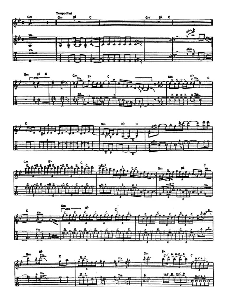 疯狂的进攻（电吉他）