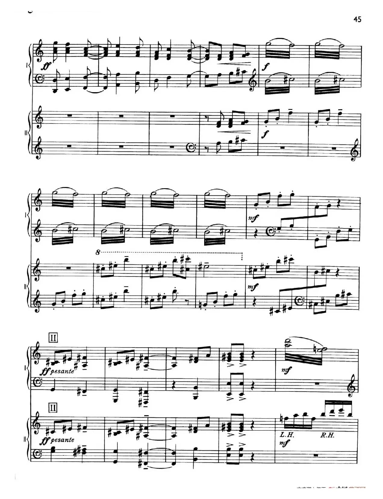 The Planets Op.32（双钢琴）（行星·第四乐章 木星—欢乐使者）